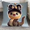 Cute Cartoon Snake Baby Plush Pillow