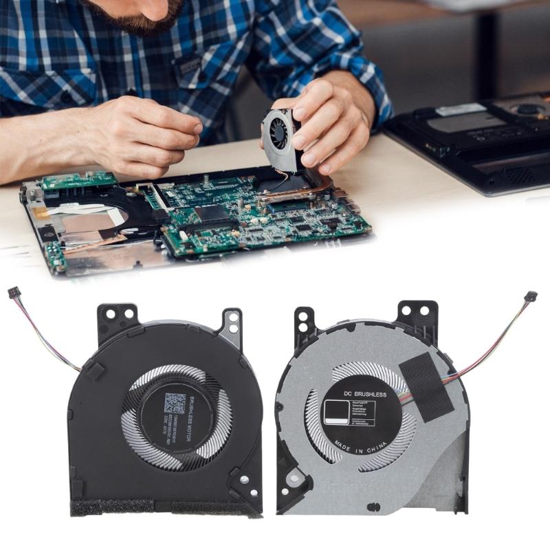 Ersatz-CPU-GPU-Kühllüfter für ROG Z13 X GZ301Z Laptop Optimierte Wärmeableitung