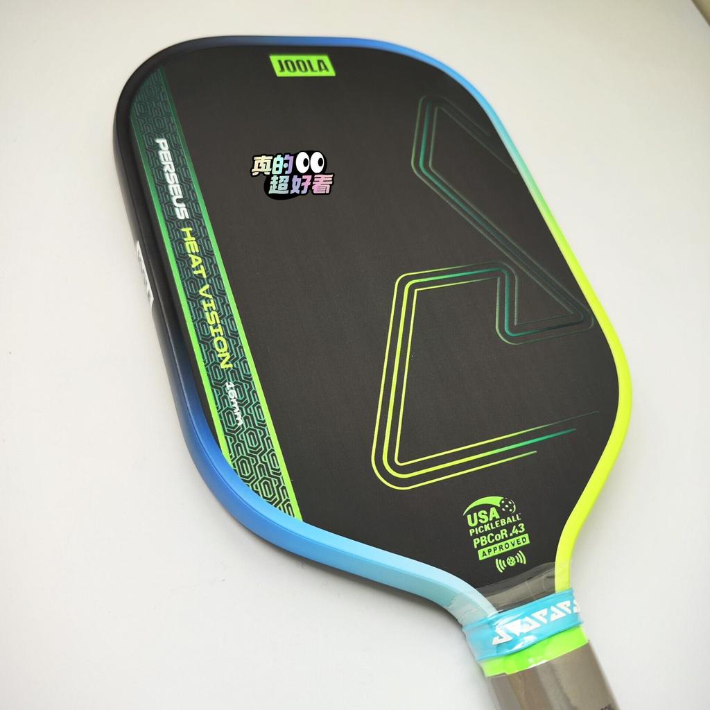Pro Pickleball Paddle Jola Perseus Heat Vision 16mm Honeycomb Core Carbon Surface Spin Control Outdoor Indoor Sports
