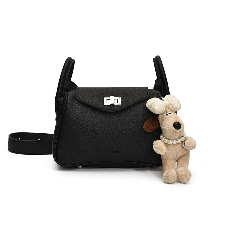 Spring Niche High-end Underarm Bag Women's 2025 New Fashion Lychee Pattern Versatile Commuter Messenger Pillow Bag