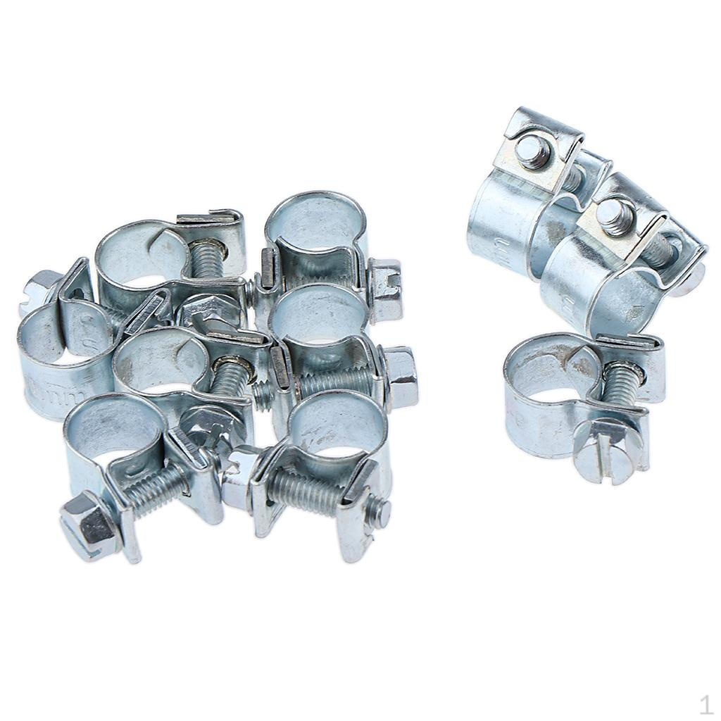 10 Clamps Fuel Line Clips