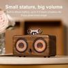 Retro Desktop Bluetooth Speaker New Owl Model Outdoor Wireless Subwoofer Sound Box High Quality Sound