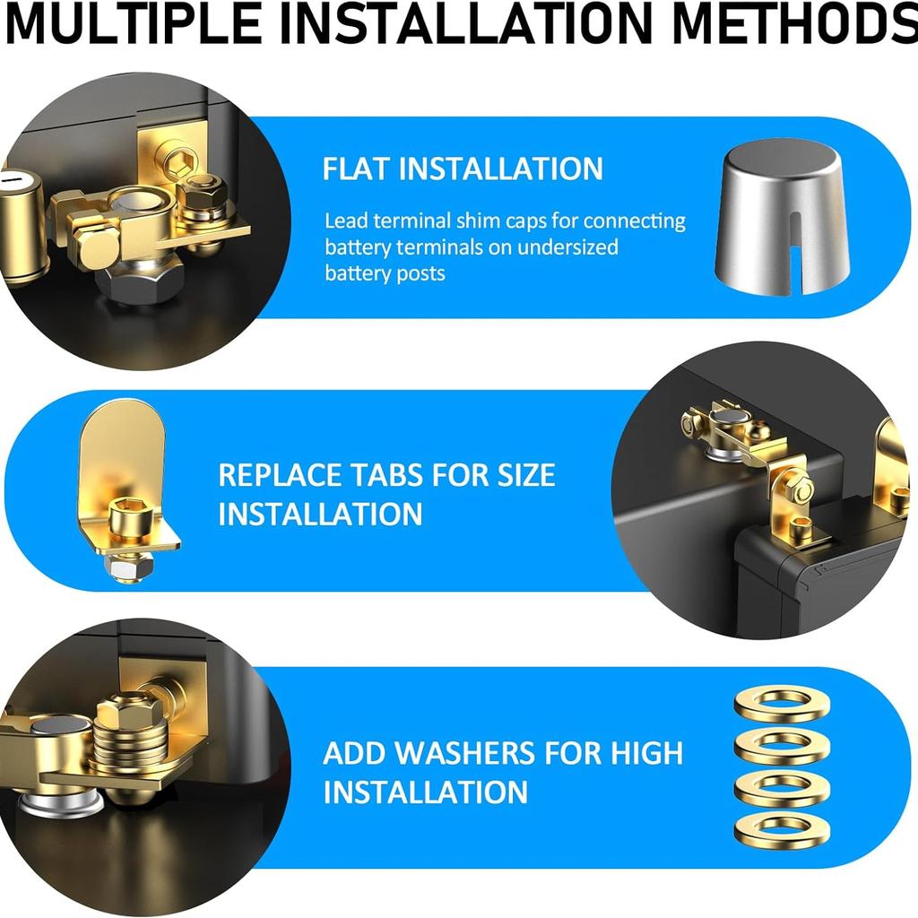 Remote Battery Disconnect Switch 12V, 240A, Upgrade Smart Voltage Car Kill Switch Anti-Theft, Prevent Battery Drain, For Car, Truck, RV