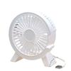 Super Quiet 4-Blade Vertical Desktop & Floor Fan 2025 - Large Airflow, Plug-in