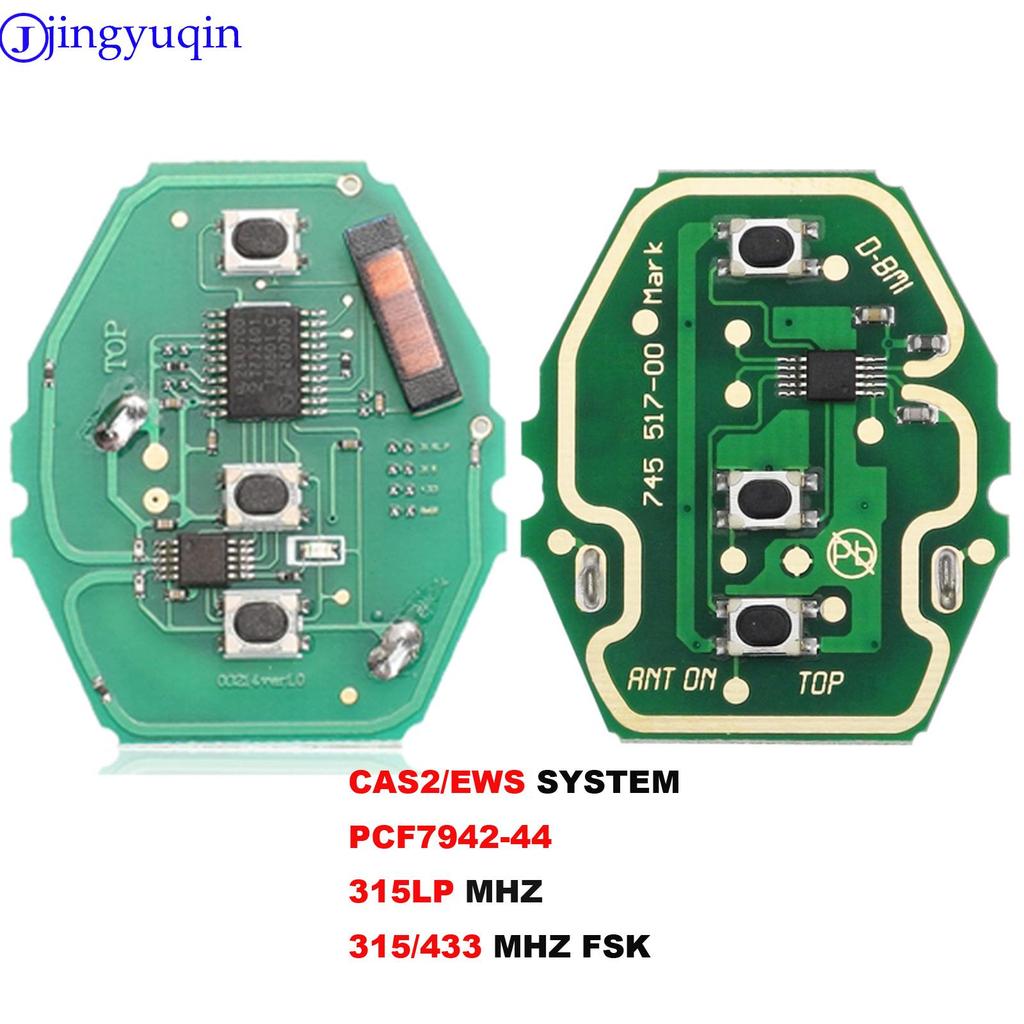 Jingyuqin Sistem CAS2 Cheie Telecomandă Auto Pentru BMW Seria 3/5 7 315LP 315/433 Mhz cu Cip ID46-7945 Lamă HU58 HU92