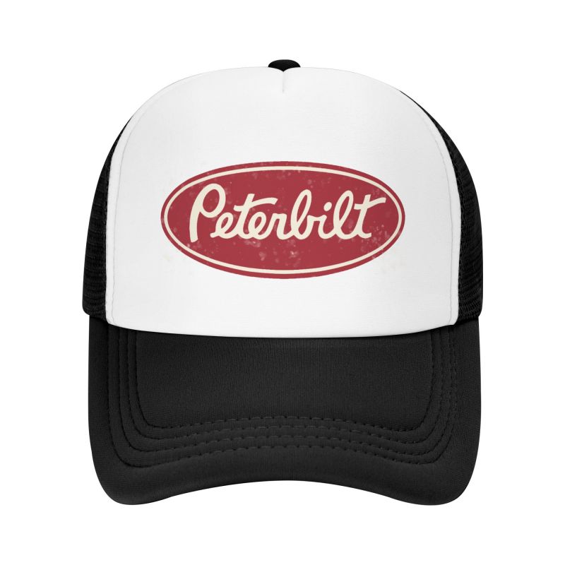 

Мужские сетчатые бейсболки Peterbilt Truck Racing, унисекс, хип-хоп, регулируемая кепка snapback, женские летние повседневные кепки от солнца Adjustable чёрный