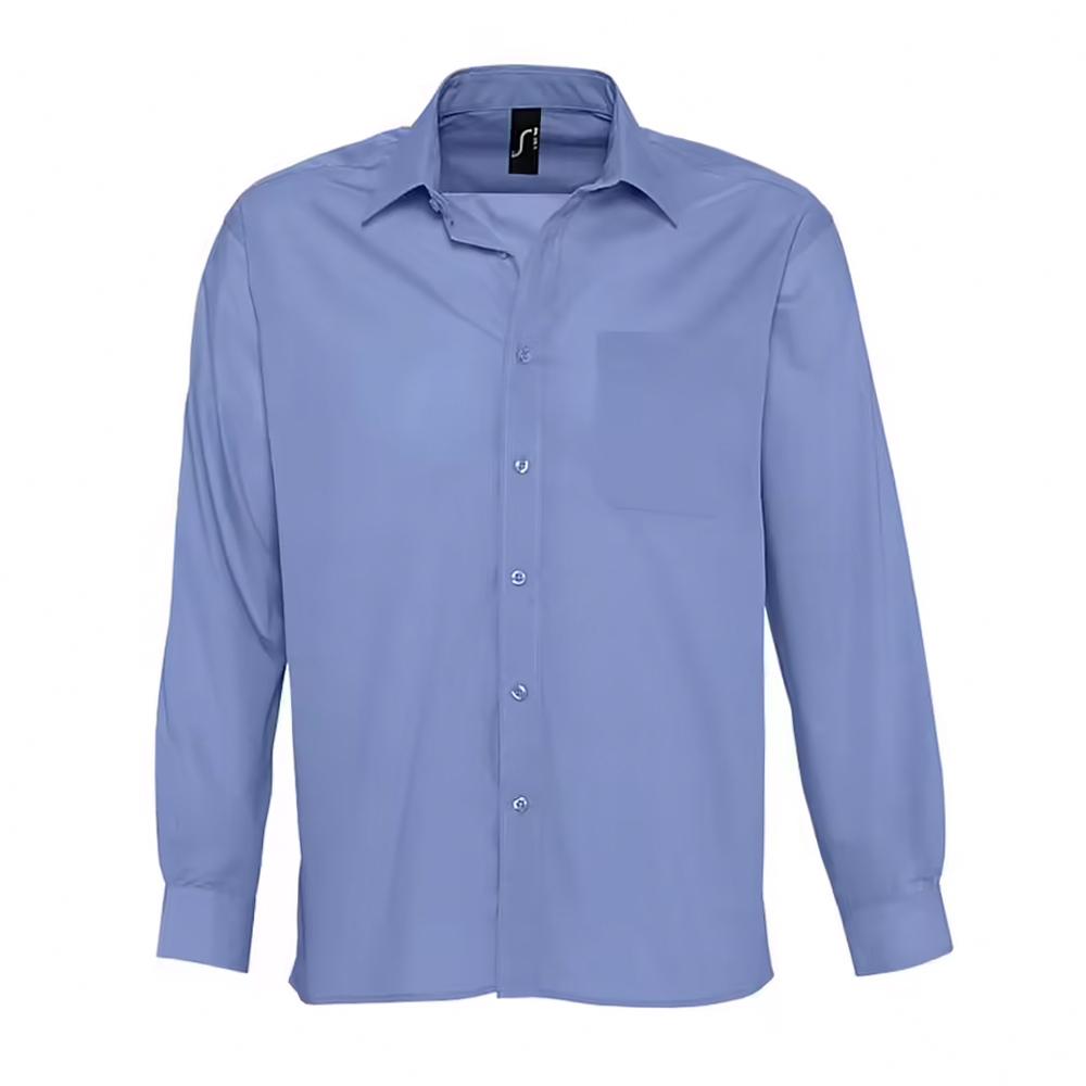 SOLS Mens Baltimore Poplin Long-Sleeved Shirt