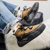 Winter Snow Boots for Men Add Velvet Men's Sports and Leisure Wear-resistant Non-Slip Sneakers Ankle Boots Soft and Comfortable