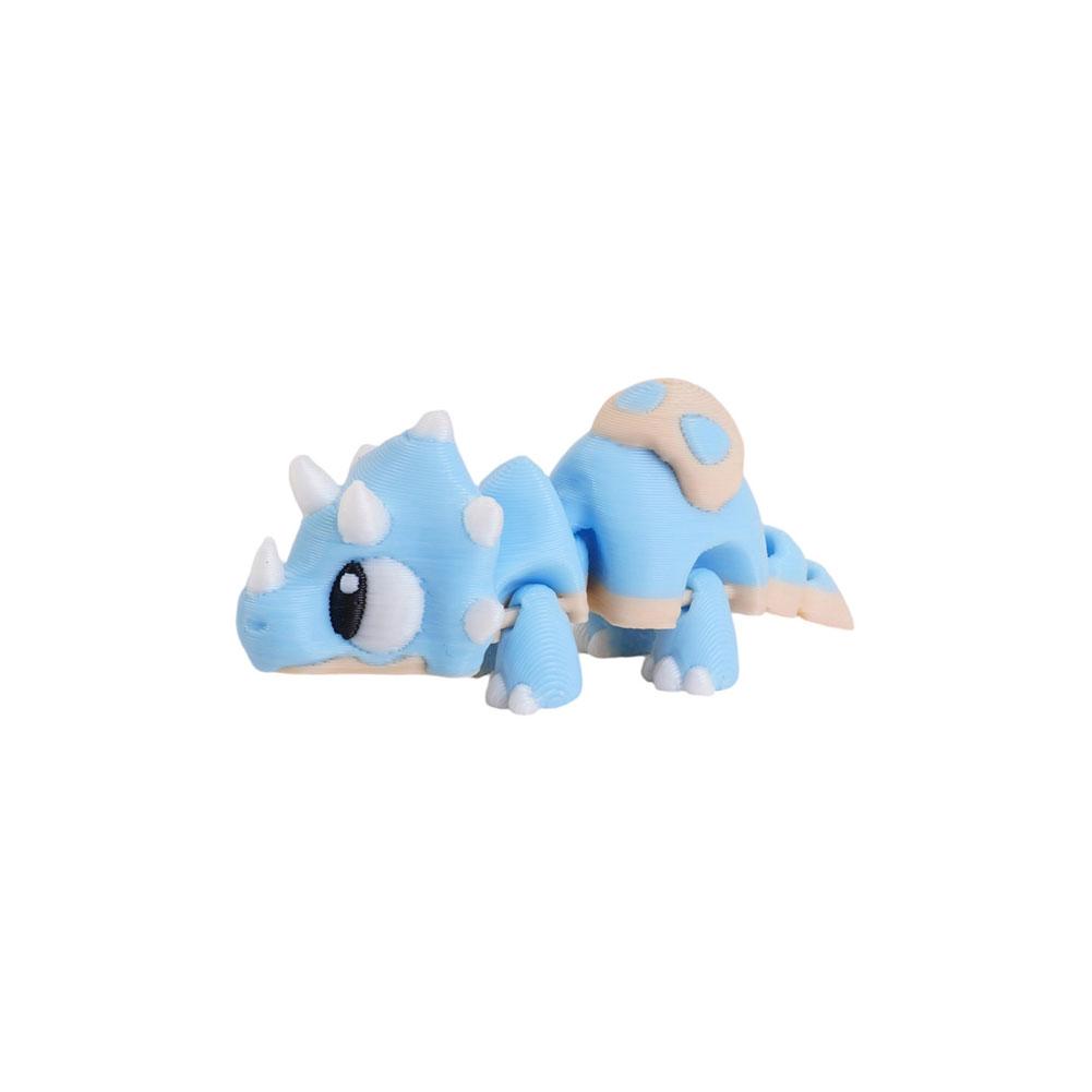 3D-gedruckte niedliche Eierschalen-Dinosaurier-Babyfigur Bewegliche Gelenke Realistische Augen Mehrfarbiger Spinosaurus Heim-Büro-Schreibtischdekor Kindergeschenk