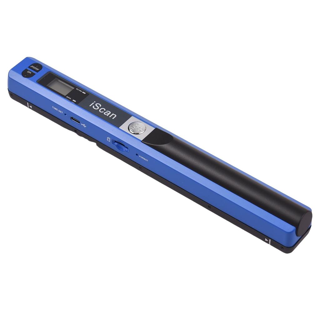 Scanner Document iScan Portable Scanner Mini Handheld Document Scanner A4 Book Scanner for JPG and PDF Format 300/600/900 DPI
