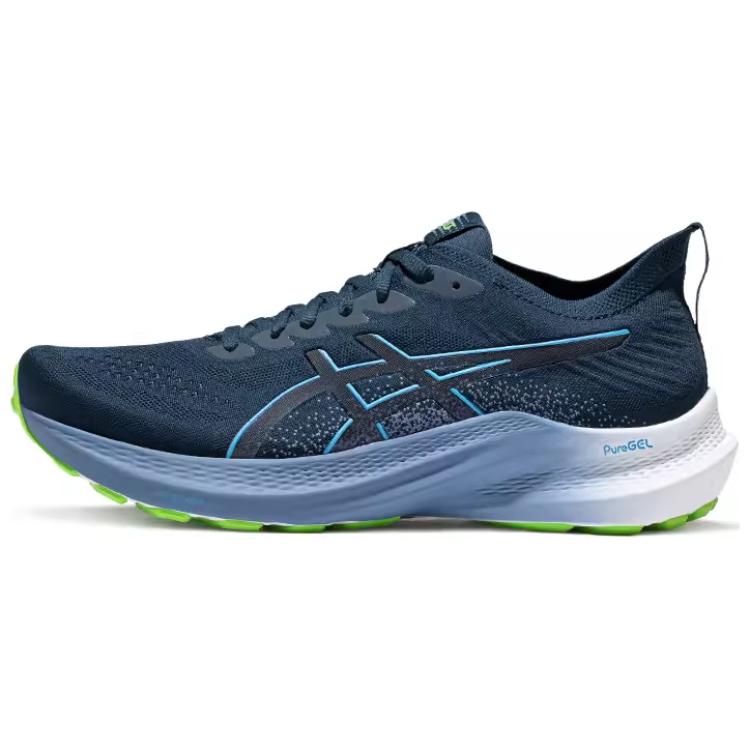 

Asics GT-2000 12 Поддержка стабильности Дышащие Прочные Низкие Тренировочные Кроссовки для бега на длинные дистанции Унисекс Темно-синий 1011B798-400 43.5