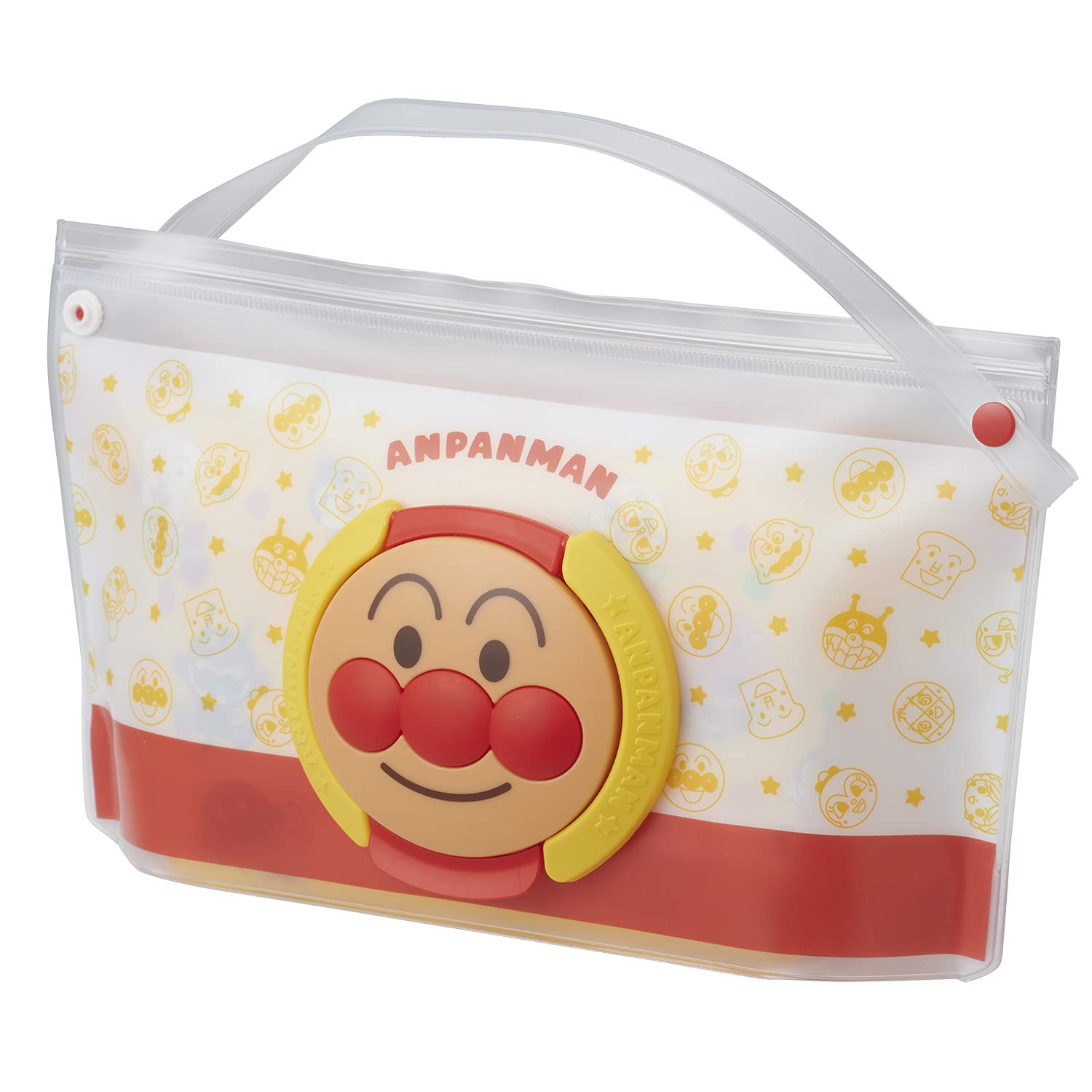 

LEC Anpanman Wet Wipes Travel Pouch 1 Hand Made in Japan (Includes Wipe, 99.9% Water),