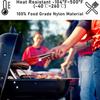 Silicone Food Tongs BBQ Grilling Tong Kitchen Cooking Salad Bread Serving Tong Non-Stick Barbecue Clip Clamp Stainless Steel Too