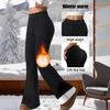 High Waist Tummy Control Yoga Pants Butt Lifting Slim Fit Flared Leg Full Length Women Workout Casual