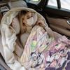 Nekopara Game Chocola and Vanilla Blankets Flannel Summer Air Conditioning  Portable Soft Throw Blanket for Sofa Couch Rug Piece