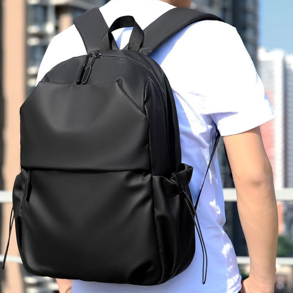 "Men's Large Capacity Backpack - Casual Business 14-15.6 Inch Laptop Travel Bag for College Students"
