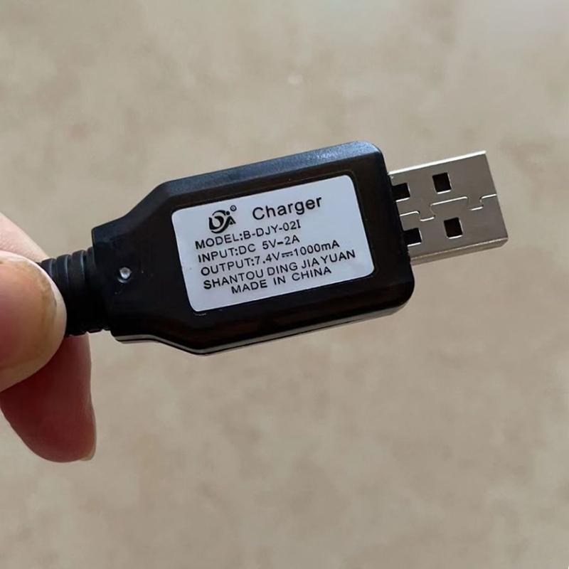 7.4V (3.7V X2) Charger SM-2P/3P SM-4P Reverse XH-3P/4P Li-ion Battery Electric RC Toys Car Boat USB Charge