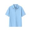 Mens Loose Fit Casual Short Sleeve Turn Down Collar Polo Shirt