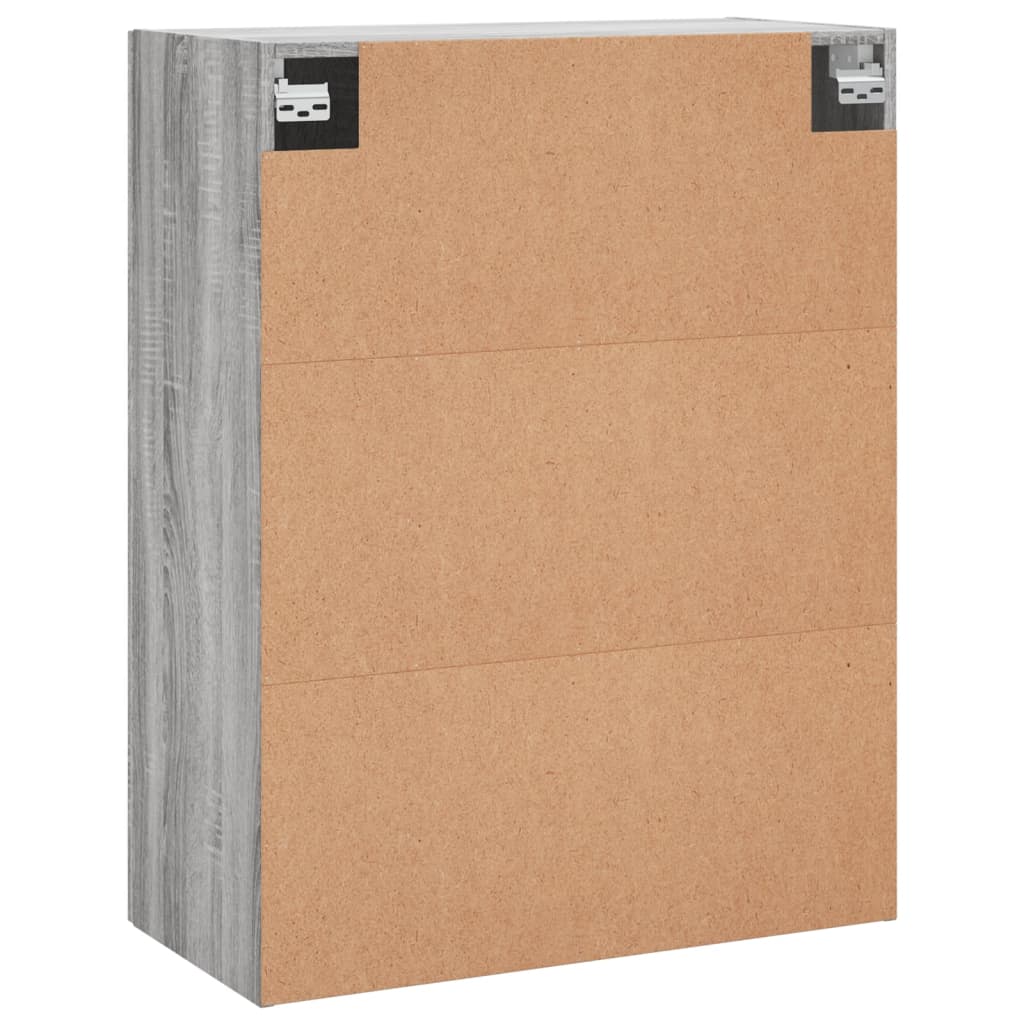 Wall Cabinets 2 pcs Grey Sonoma 69.5 x 34 x 90 cm