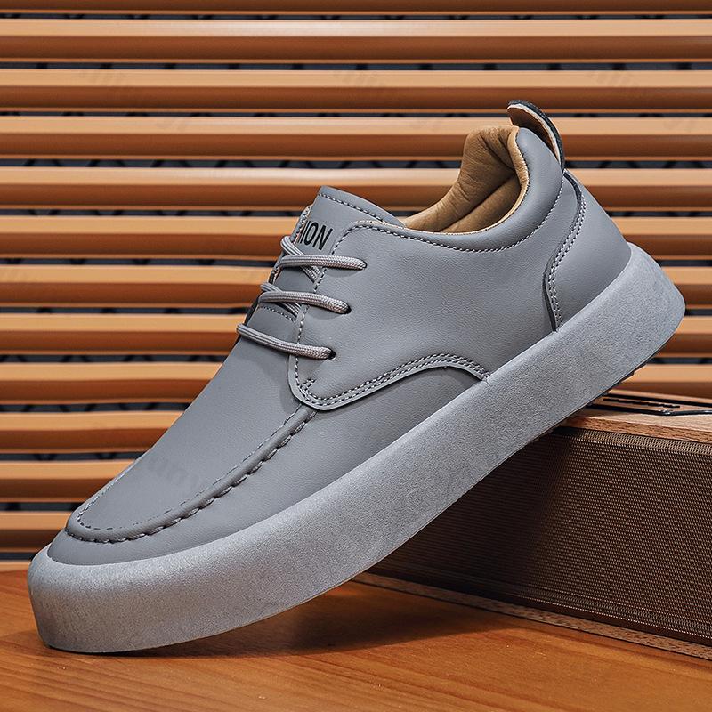 Fashion 2025 Summer New Thick Soled Fashion Casual Shoes for Men Comfortable Versatile Outdoor Sport Single Shoes British Style Sneakers