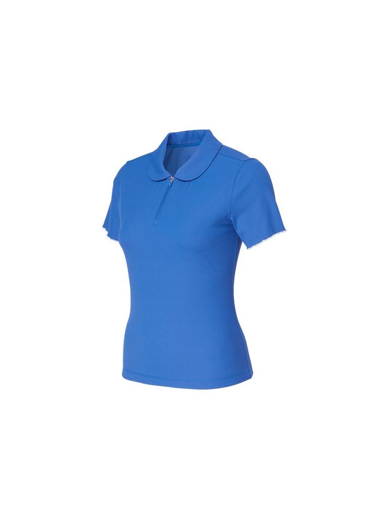 Bingse Women's Spring/Summer POLO Yoga & Sports Top - Short Sleeve for Golf & Tennis