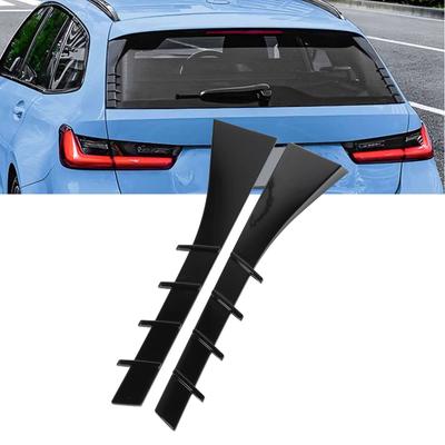 Pair of Rear Window Side Spoiler Decorative Tail Window Side Wing Cover Trim for 3 Series  1 Wagon 2019-2024
