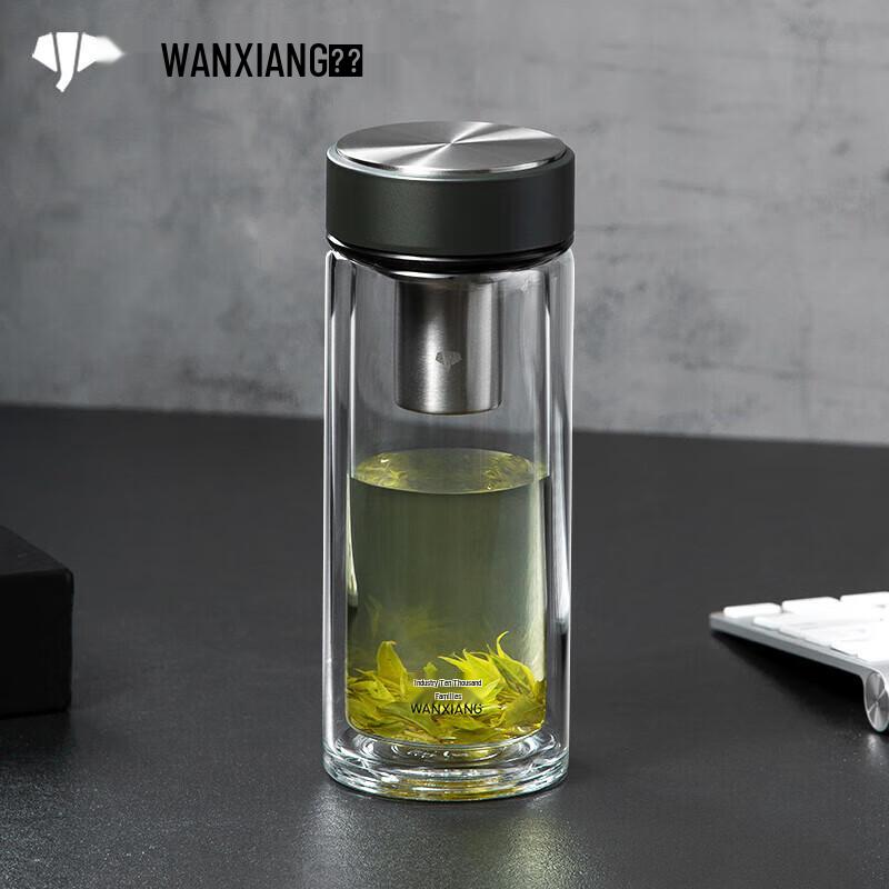 Wànxiàng Double-Layer Glass Tumbler with Infuser