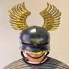 Casca Medievală Germană Sallet din Oțel Calibrul 18 Armură de Cavaler Gotic LARP Cosplay