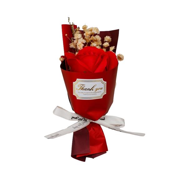 

Мини-мыло для ароматерапии Букет роз Ароматическая композиция из искусственных цветов Романтический подарок на День святого Валентина, День рождения для женщин, девушек, мамы A