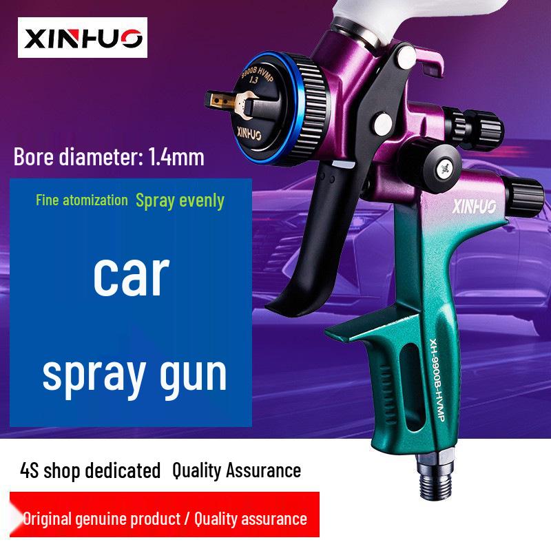 High Atomization Low Pressure Dual-Use Spray Gun for Paint & Clear Coat