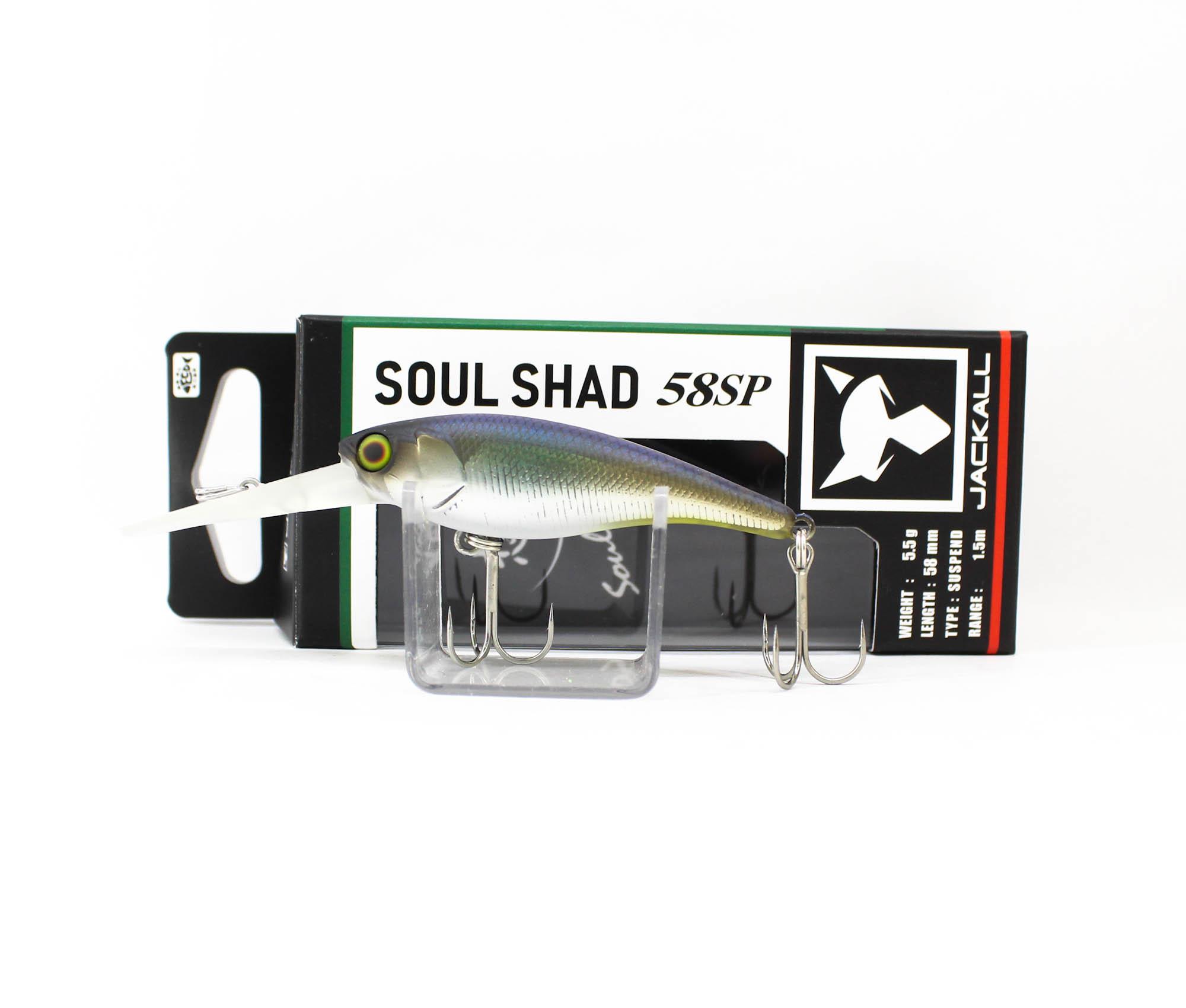 

Воблер Jackall Soul Shad 58SP Суспендер Номери Вакасаги (5085)