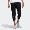 Adidas Originals Trefoil Spirit 3/4 Pants Men Bottoms Black DZ9136