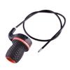 1 Set Boat Throttle Grip Cable Fit for Haai 3.6HP 4.0HP 4 Stroke Outboard Motor Black
