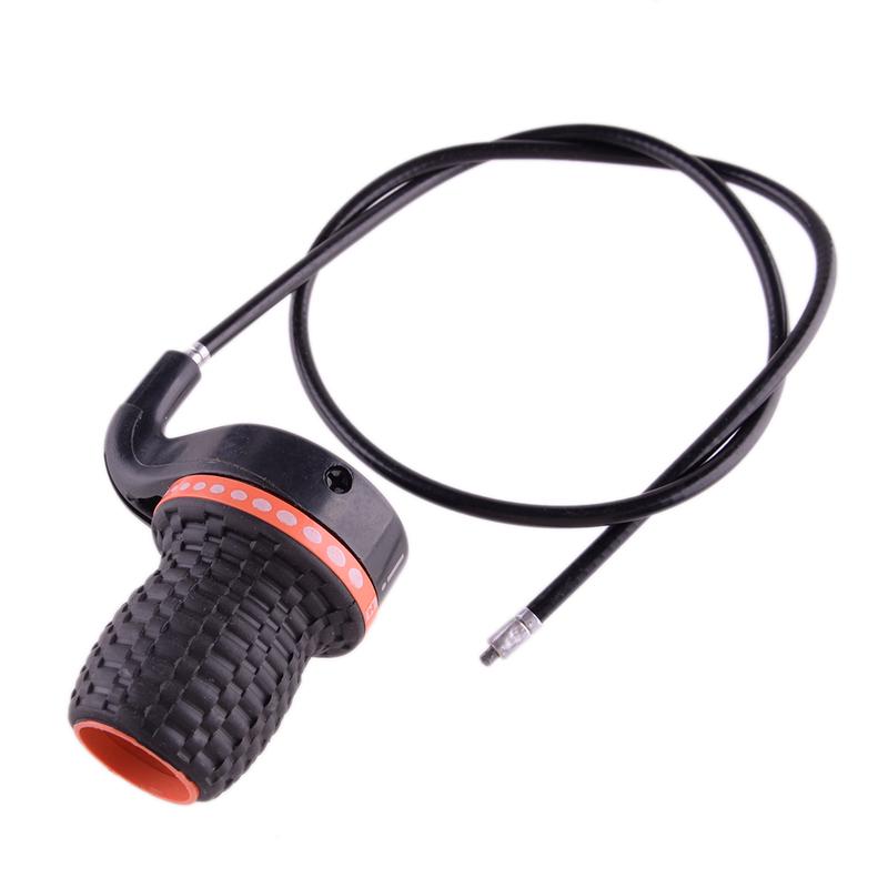 1 Set Boat Throttle Grip Cable Fit for Haai 3.6HP 4.0HP 4 Stroke Outboard Motor Black
