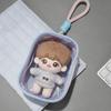 Clear 10cm Transparent Doll Bag Portable Outdoor Doll Display Bag  10cm Cotton Doll