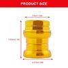 Aluminum Alloys Bearing Headsets Bearing Light Weight Headsets Bike Headsets Smooth Cycling Experiences