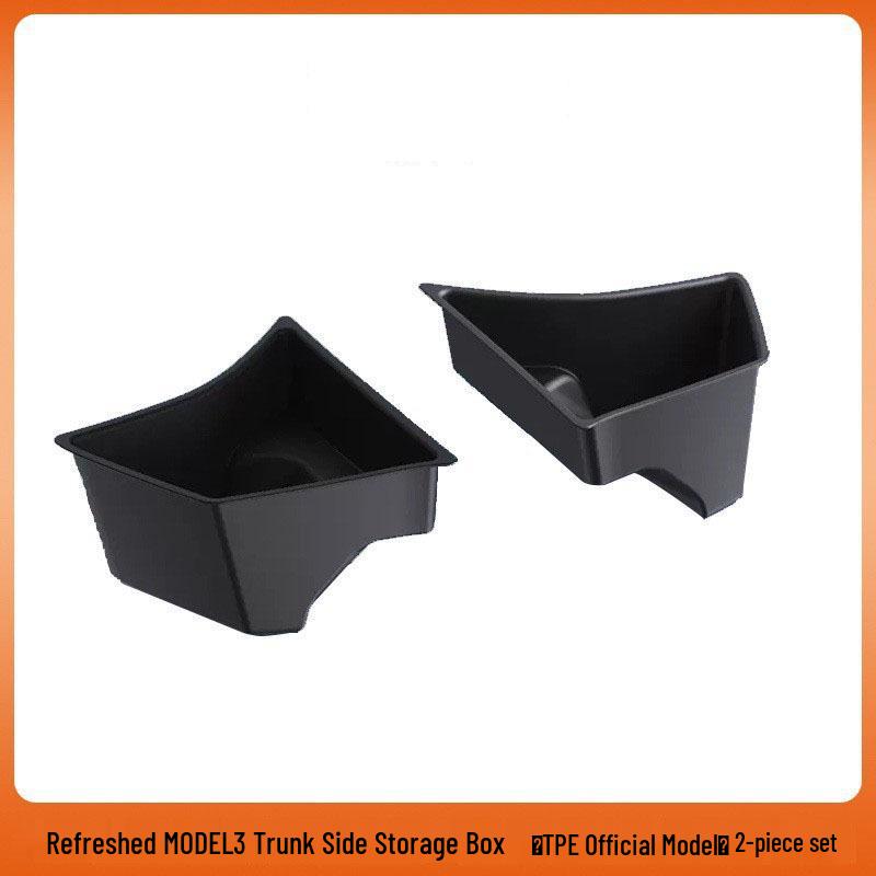 

Tesla Model 3/Y Trunk Side Storage Box Upper Felt Accessory