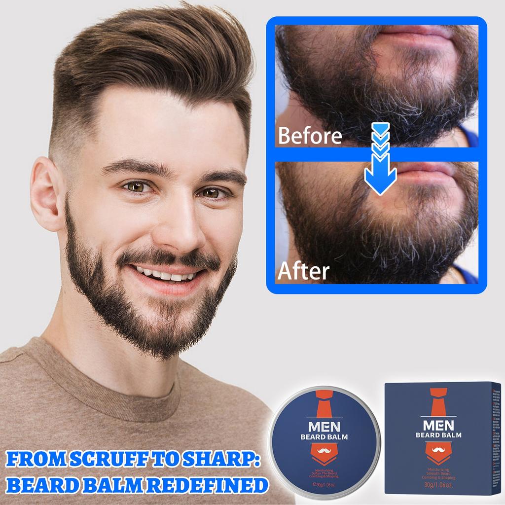 Men's Beard Care Cream, Long-lasting And Thick Growth, Skin Care Products.