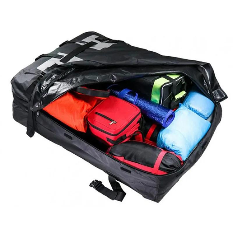 Car Collapsible Roof Bag 600D Oxford Cloth Roof Package 109*86*43cm Luggage Storage Travel Anti-scratch Soft Layer Exterior Amag