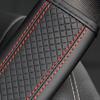 Leather Safety Belt Cover Seat Belt Padding Pad Shoulder Cushion Strap Safety Belt Shoulder Cover