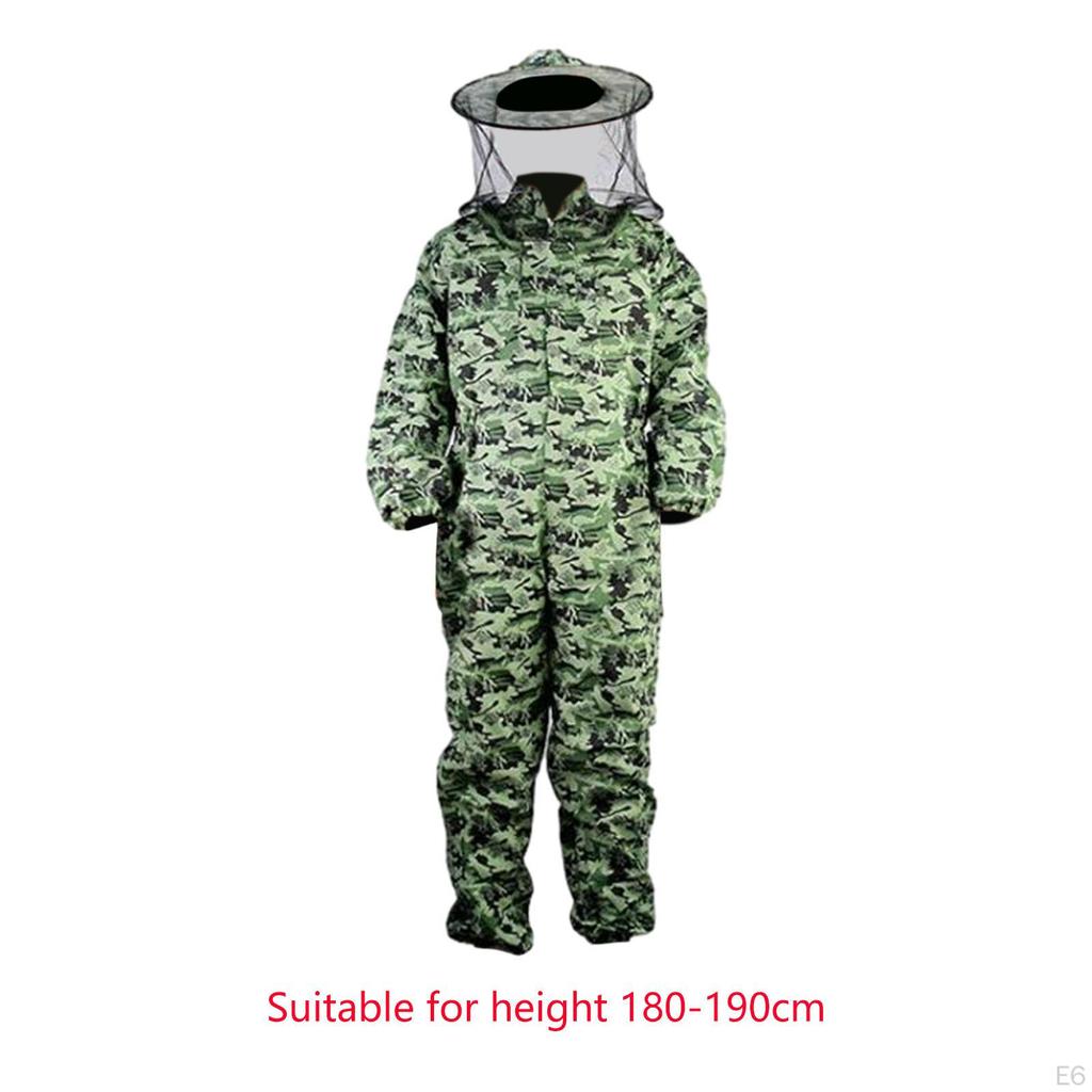 Combinaison d'apiculteur de couleur vive avec capuche Combinaison de tenue de ferme confortable