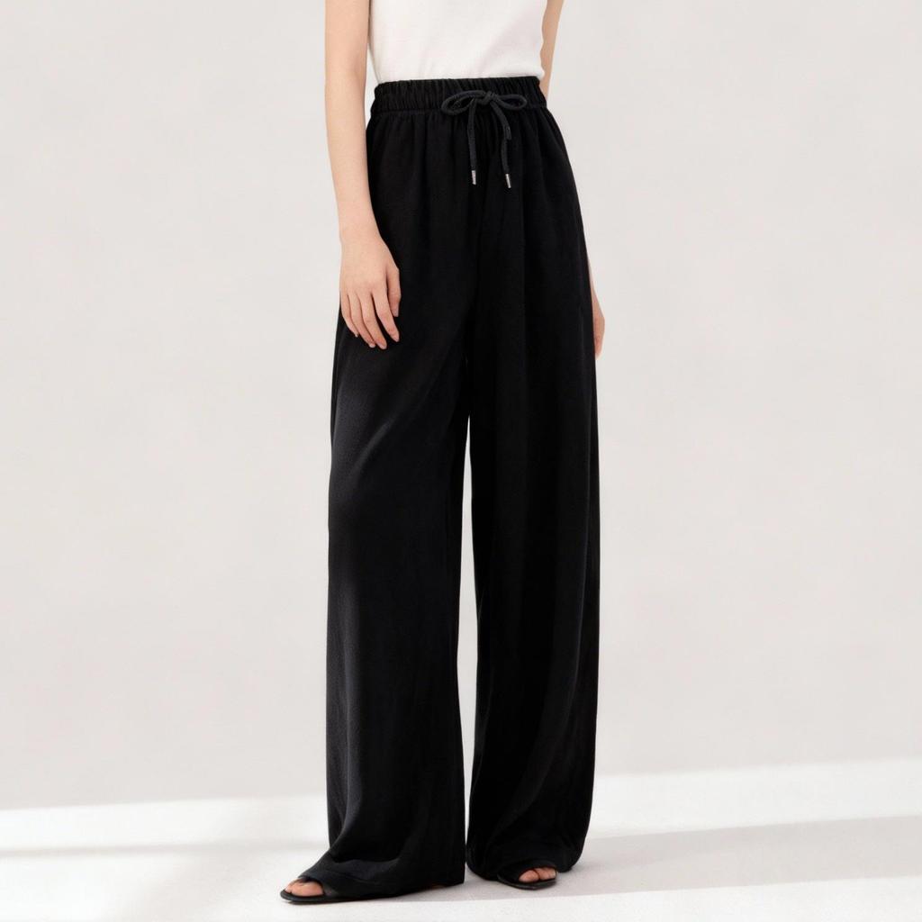 Women's High-Waisted Wide-Leg Pants - Autumn/Winter 2025 Collection