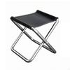 Foldable Stool with Steel Frame Collapsible Furniture Sturdy for Fishing