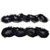 Ladies Solid Plan Black Hair Bun Cover Snood Net Ballet Women Dance Skating