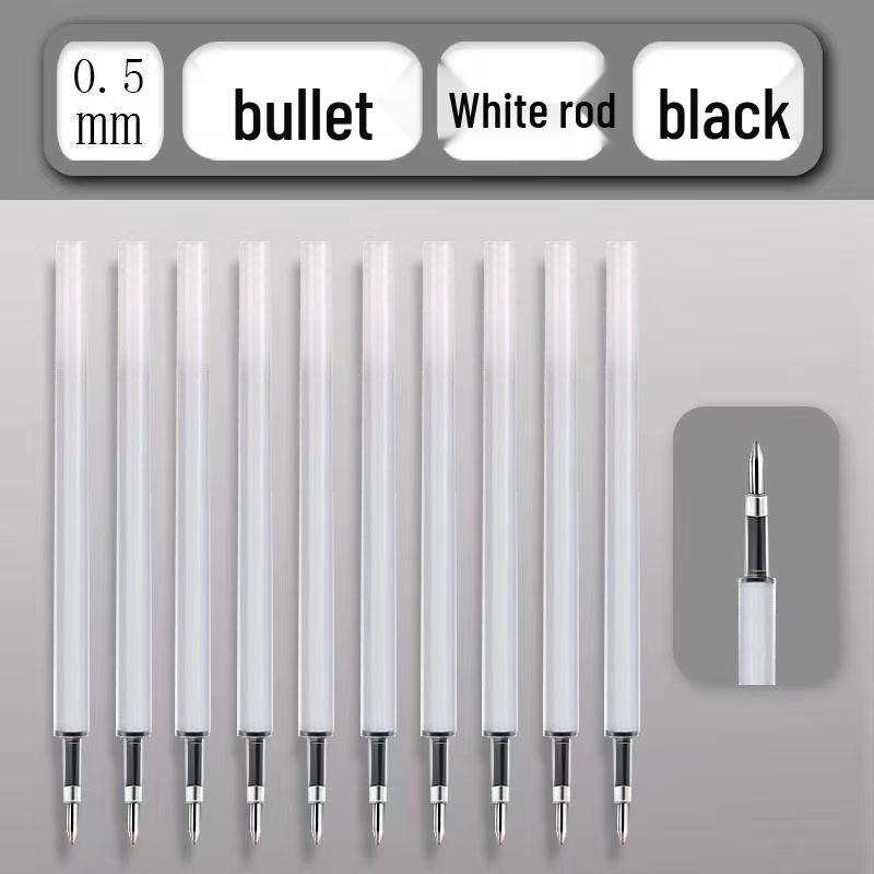 Pochacco Love Heart Black & White Gel Pen – Minimalist Style for Students and Exams