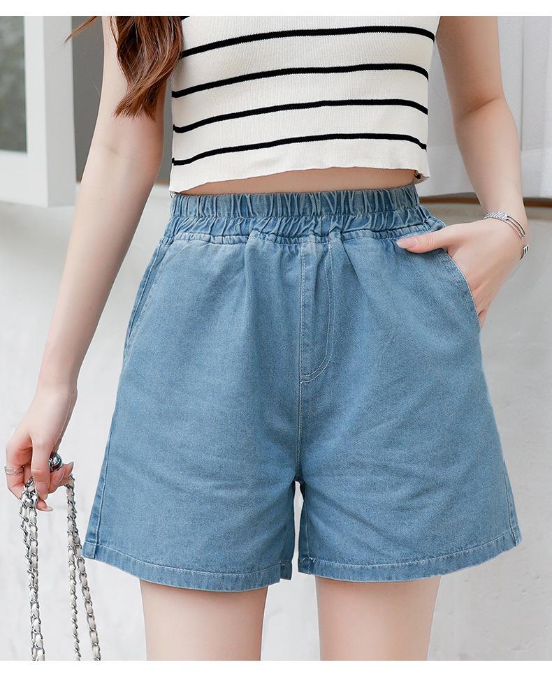 Sun Yi 2026 Women's Casual Short Sleeve Denim Shirt