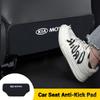 High-grade Car Seat Back Anti Kick Pad Mats Cover For Kia KIA Rio Picanto Sportage Niro Morning Ceed ProCeed Stonic Accessorie
