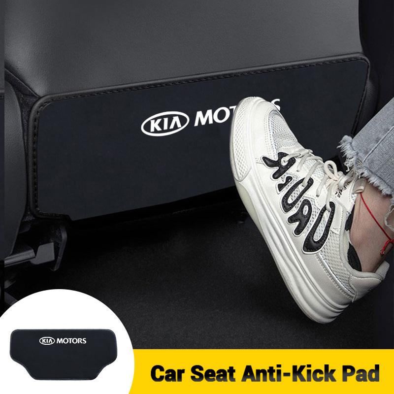 High-grade Car Seat Back Anti Kick Pad Mats Cover For Kia KIA Rio Picanto Sportage Niro Morning Ceed ProCeed Stonic Accessorie