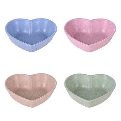 4Pcs Leaf Shape Food Fruit Plate Seasoning Sauce Dish