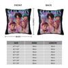 Kpop Demon Hunters Saja Boys Pillowcase Printed Polyester Cushion Cover Gift Pillow Case Cover Home Square 40X40Cm